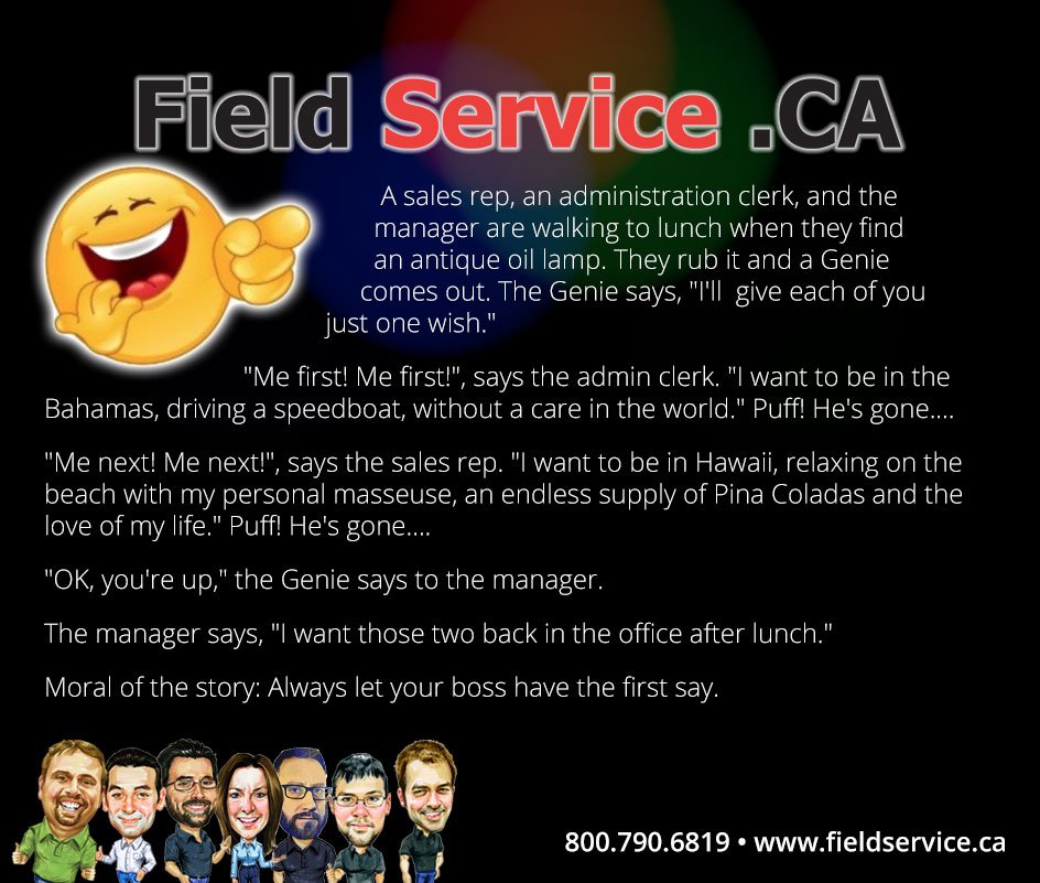 fieldserviceca's tweet photo. https://t.co/ITyeTnf5WF