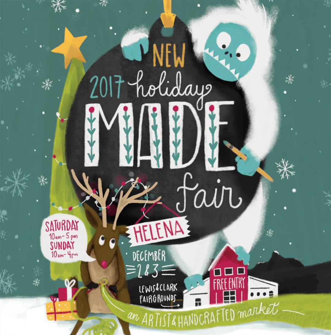 xplorermaps's tweet photo. Don't miss us at the #Helena Holiday Made Fair this weekend! Dec. 2 &amp; 3 at the Lewis &amp; Clark County Fairgrounds.   #handmademt #madefairmt #helenamadefair #hhmf2017 https://t.co/AMGg56AeN3