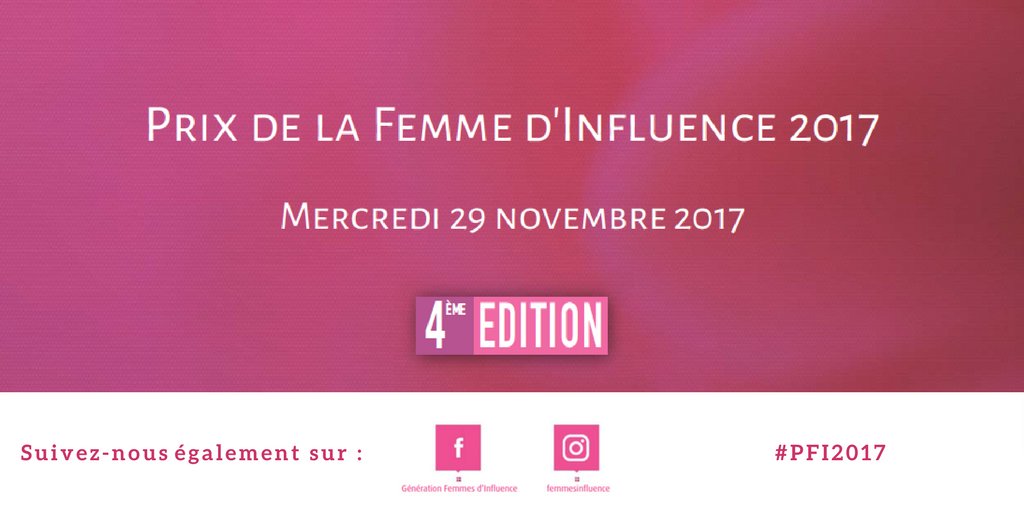 Femmes d'Influence (@femmesinfluence) on Twitter photo J-1 Cérémonie de remise des Prix de la Femme d'Influence ! Abonnez-vous à notre compte #Instagram femmesinfluence instagram.com/femmesinfluenc… pour participer à l'événement en #live ! Animé par <a href="/PascaledeLaTour/">Pascale de La Tour</a>, en présence de <a href="/MarleneSchiappa/">🇫🇷 MarleneSchiappa</a> <a href="/NathalieLoiseau/">Nathalie Loiseau</a> <a href="/JMMormeck/">Jean-Marc Mormeck</a>... J-1 Cérémonie de remise des Prix de la Femme d'Influence ! Abonnez-vous à notre compte #Instagram femmesinfluence instagram.com/femmesinfluenc… pour participer à l'événement en #live ! Animé par <a href="/PascaledeLaTour/">Pascale de La Tour</a>, en présence de <a href="/MarleneSchiappa/">🇫🇷 MarleneSchiappa</a> <a href="/NathalieLoiseau/">Nathalie Loiseau</a> <a href="/JMMormeck/">Jean-Marc Mormeck</a>...