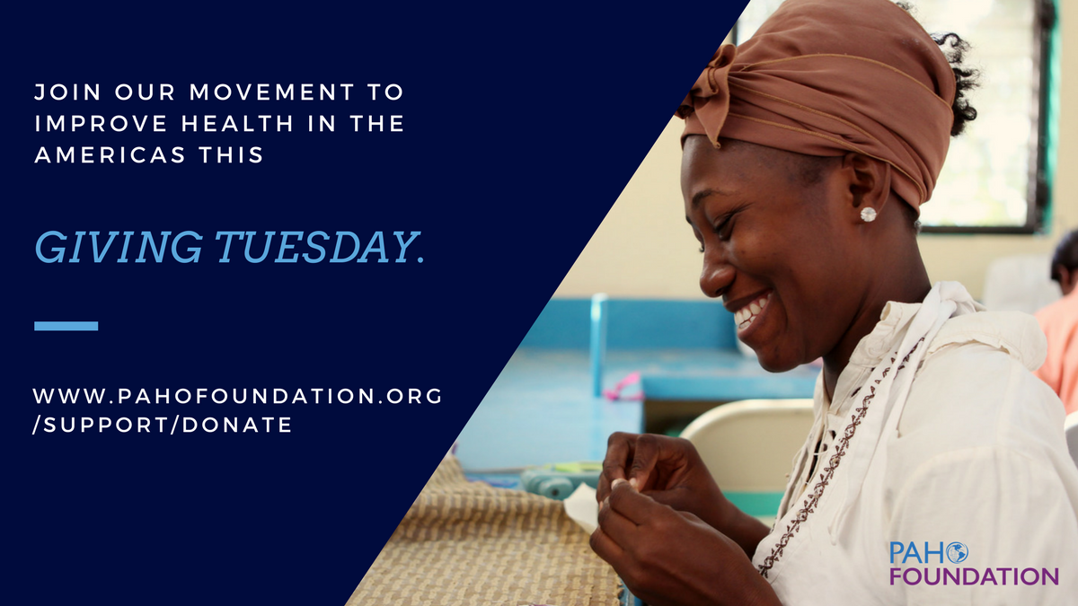 DrJWardRobinson's tweet photo. Today is #GivingTuesday! Help #PAHOFoundation do more! Every dollar counts, please donate https://t.co/mdWhO6b2hZ #publichealth #donate #Latam https://t.co/8sgmX7kefi