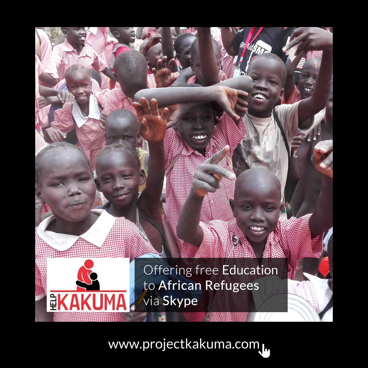 koentimmers's tweet photo. #Education is a human right. For every RT I will donate $1 to the Kakuma Project so educators across 6 continents can offer free education to African refugees via #Skype. https://t.co/15WPYv5BXe. #SkypeaThon 
Please RT. https://t.co/2yk1iqI4N3