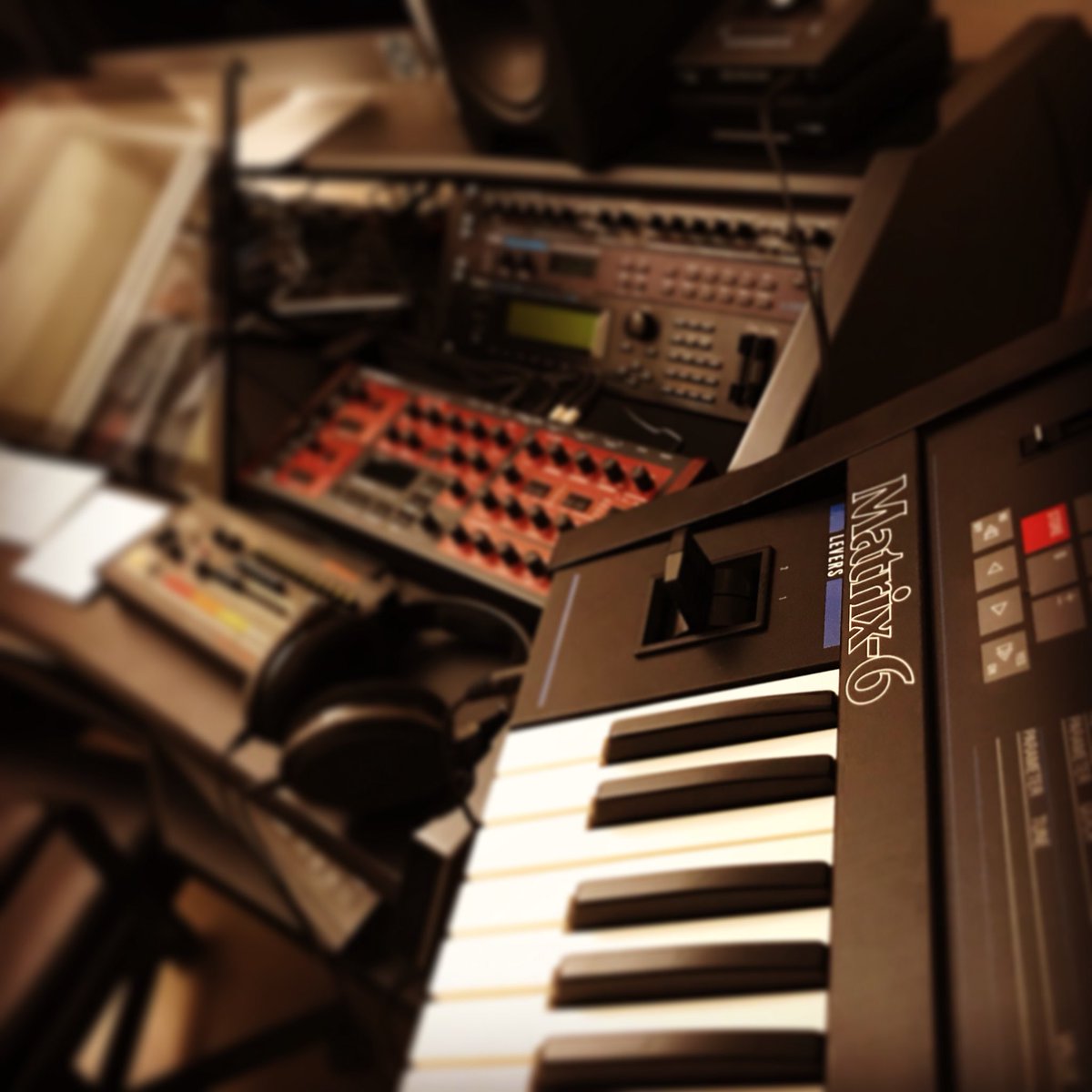 prahja's tweet photo. Neo The Matrix (6) is everywhere …. Let’s hack the OB #matrix6 #composer #makingmusic #songwriter #producer #creativity #creative #studio #studioporn #studiolife #music #synth #slushmusic https://t.co/Sw2NByKrmH