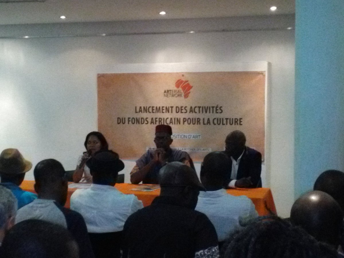 rotondedesarts's tweet photo. Lancement des activités du fonds africain pour la culture #arterialnetwork https://t.co/rb6LDRnDyD