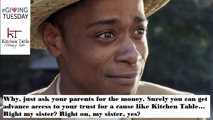KitchenTableLit's tweet photo. We grind. It's the only way for us. That's why each donation, no matter how small, is appreciated so very much. #GivingTuesday #GetOut #GetOutYourWallet
https://t.co/b9EaXOFYm7 https://t.co/7xZhzv8Jzi