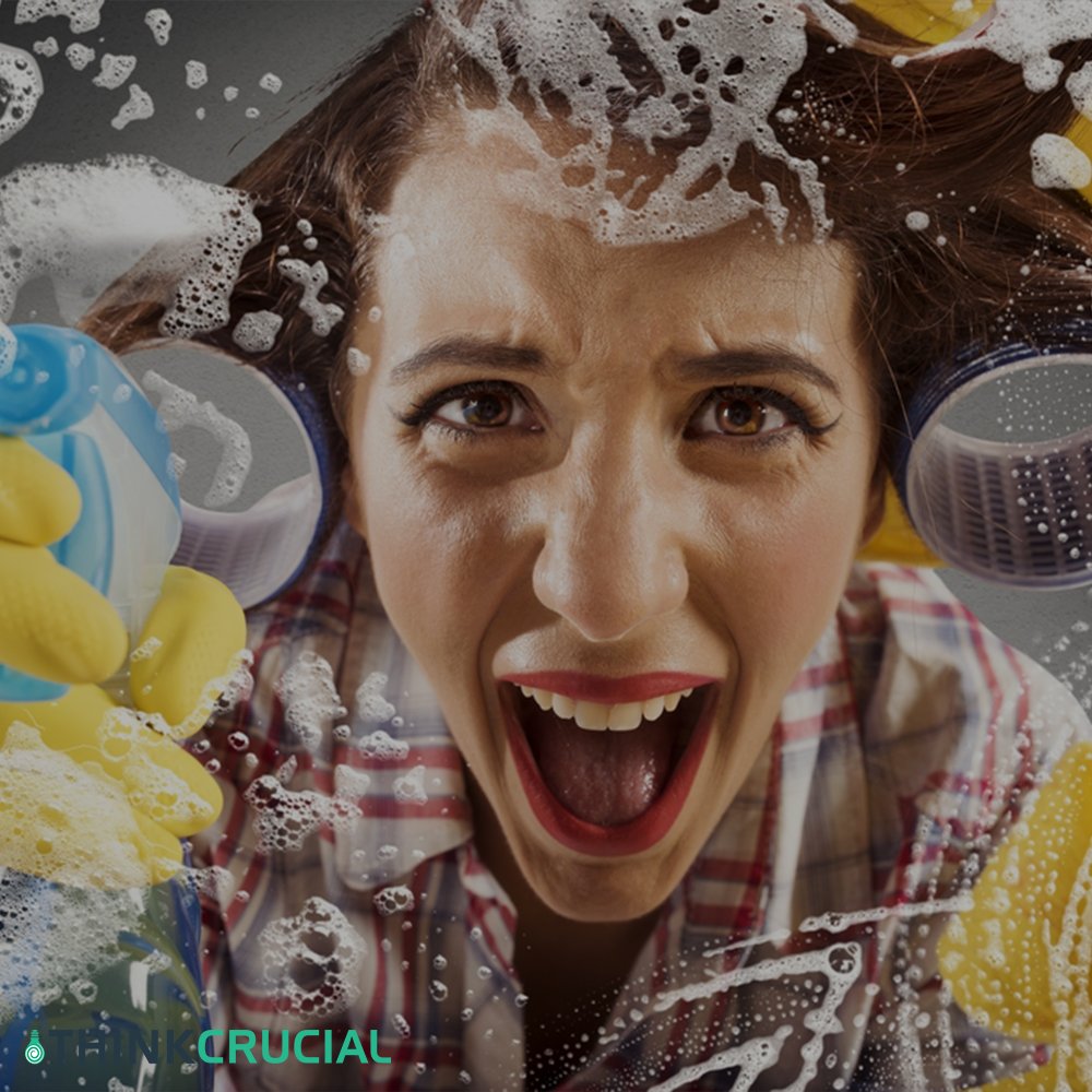 ThinkCrucial's tweet photo. So much to clean...so little time. https://t.co/qUskq7gfLX