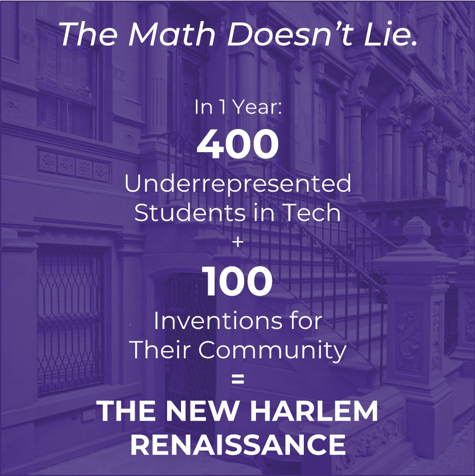 HarlemTechFund's tweet photo. This #GivingTuesday, support the first organization to bring the Think Out of Bounds #STEAM curriculum to #NYC students underrepresented in tech. Please see our bio for donation link. Check out the whitepaper at https://t.co/qIKf34fx8l

Donate: https://t.co/pAB43JhC9s https://t.co/fiCEp2K5lF