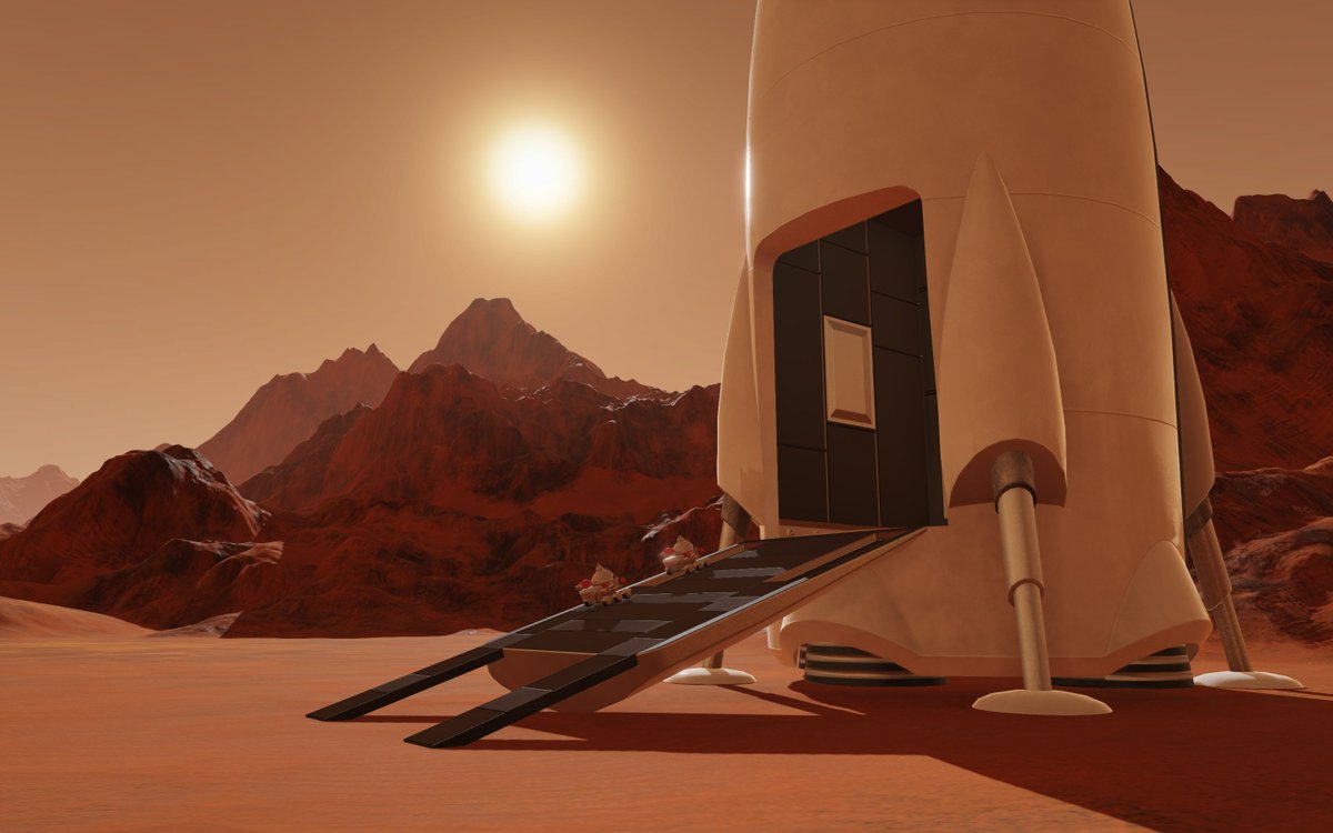 Surviving_PDX's tweet image. Before humans set foot on the red planet, they&apos;ll be preceded by a group of drones tasked with preparing the very basic colony.

If you could, how would you name your drones? :)