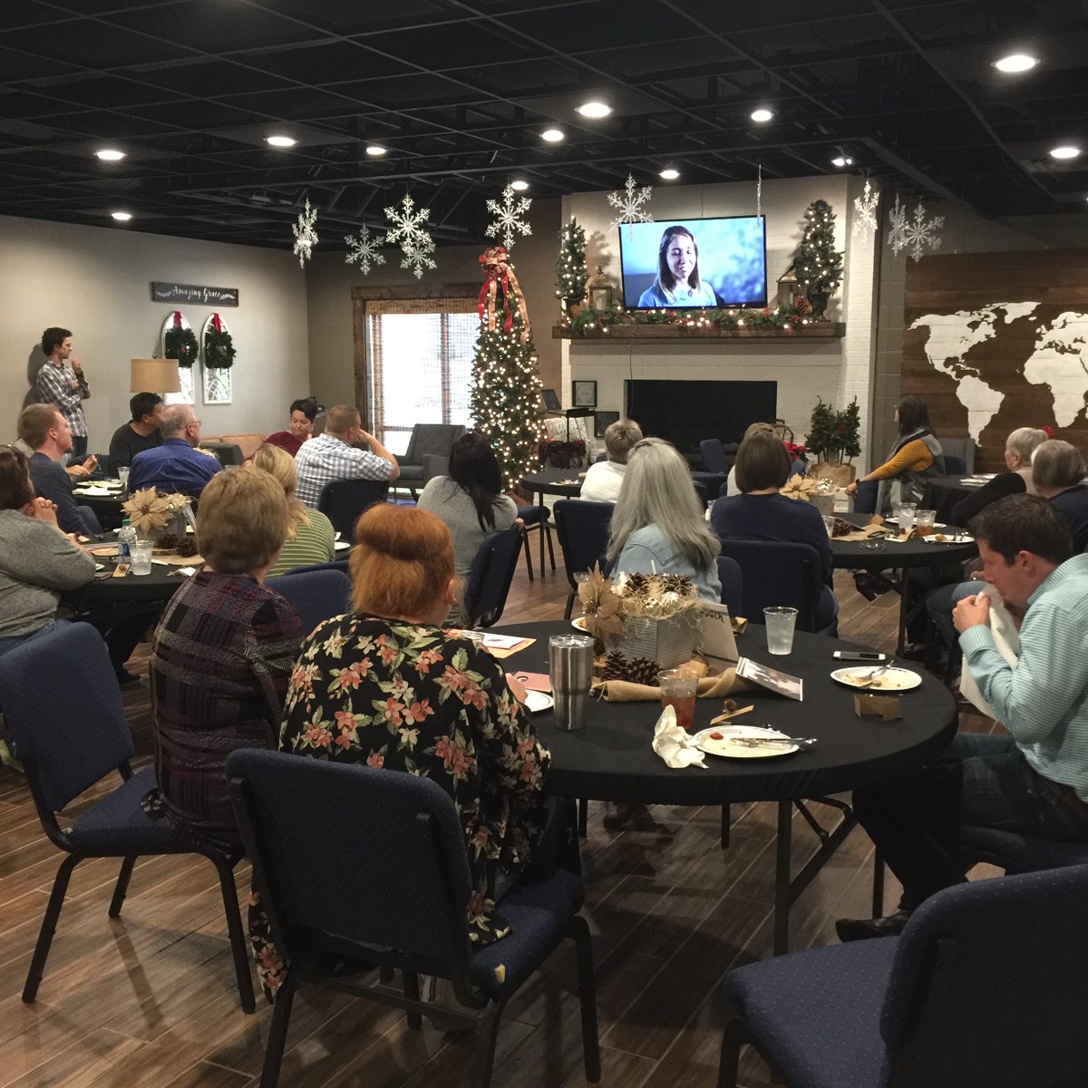 missionallife's tweet photo. Staff lunch getting to hear about how God is working in East Asia with one of our TYW partners! https://t.co/ADow8hJdJT
