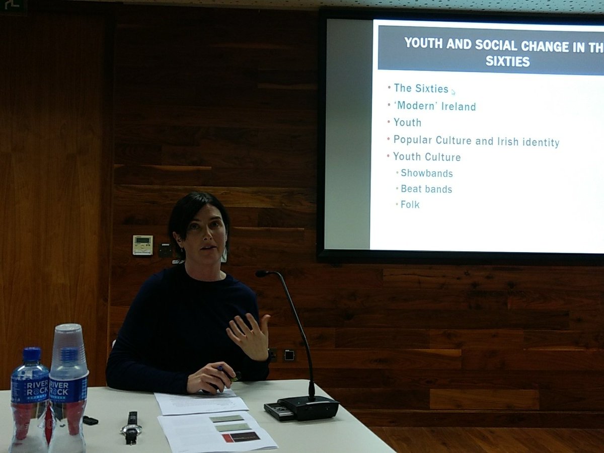 tcdlibrary's tweet photo. It's a full house at @TLRHub to hear @CaroleHolohan of @TCDHistHum talk on the 60s in #Ireland #Berkeley50 https://t.co/coOjK6ZBU2
