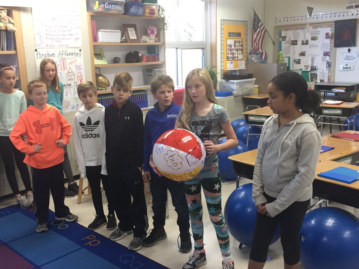 StephanieBellMB's tweet photo. Using a root word ball to review meanings and examples of Latin and Greek roots! @MeadowbrookGV https://t.co/pHx5PVuJwb