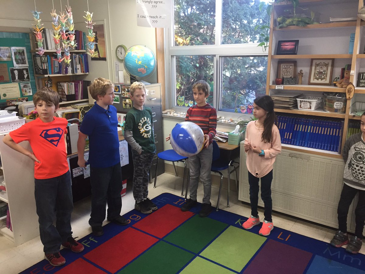StephanieBellMB's tweet photo. Using a root word ball to review meanings and examples of Latin and Greek roots! @MeadowbrookGV https://t.co/pHx5PVuJwb