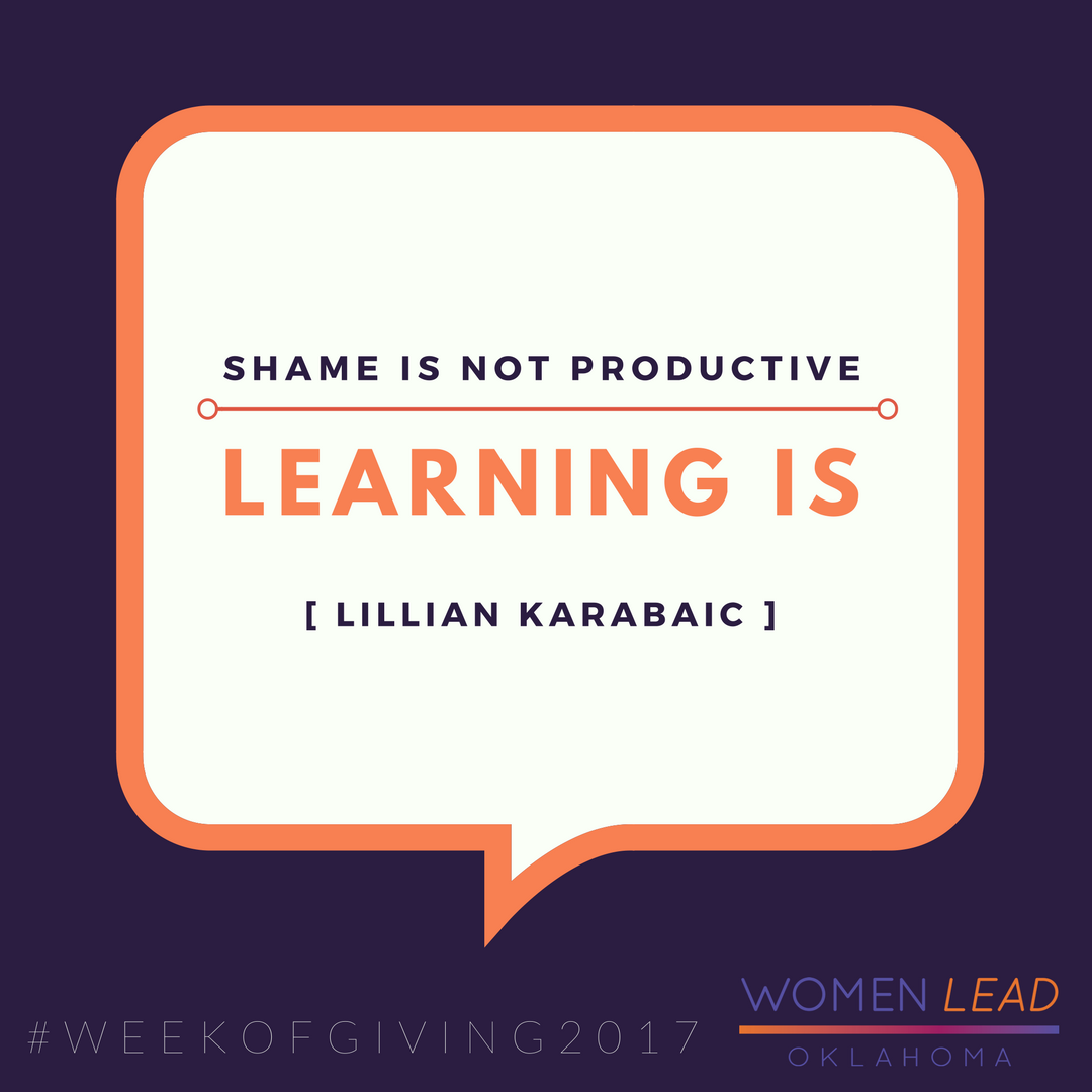 WomenLeadOK's tweet photo. #WeekOfGiving2017 Invest in learning, connection and action. Invest in #WomenLead https://t.co/1SN7sQIKKy https://t.co/IttXvQwy0l