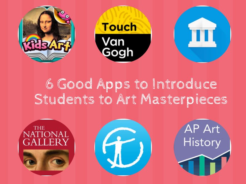 educalab's tweet photo. 6 #Apps para introducir la educación en #arte dentro del aula. 
#TIC
https://t.co/wDZvBE7rf3 https://t.co/0pKUQr4oVY