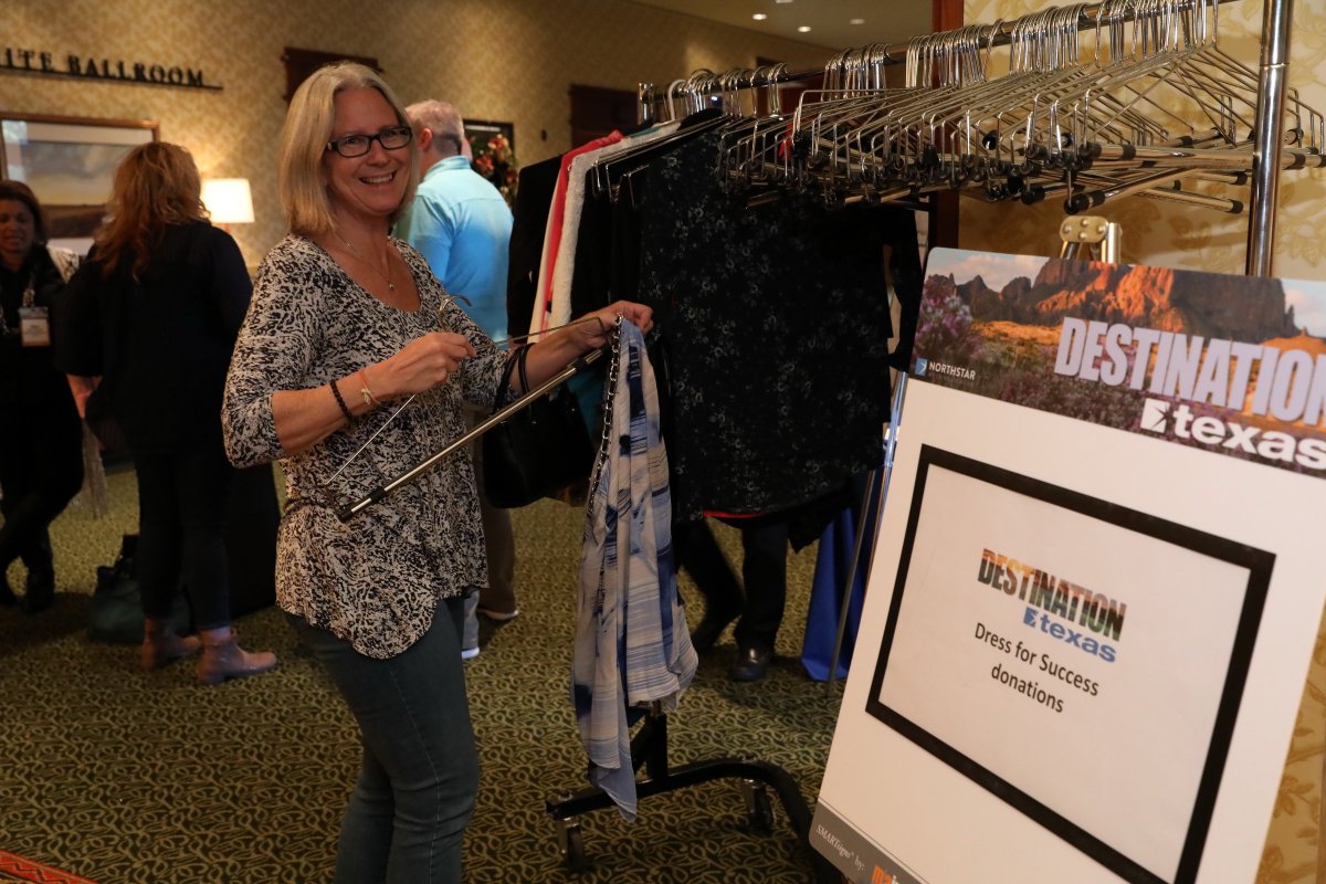 NorthstarMeets's tweet photo. Attendees at #DestinationTX got to learn about how to dress for success. https://t.co/4jQ5qkKd4I
