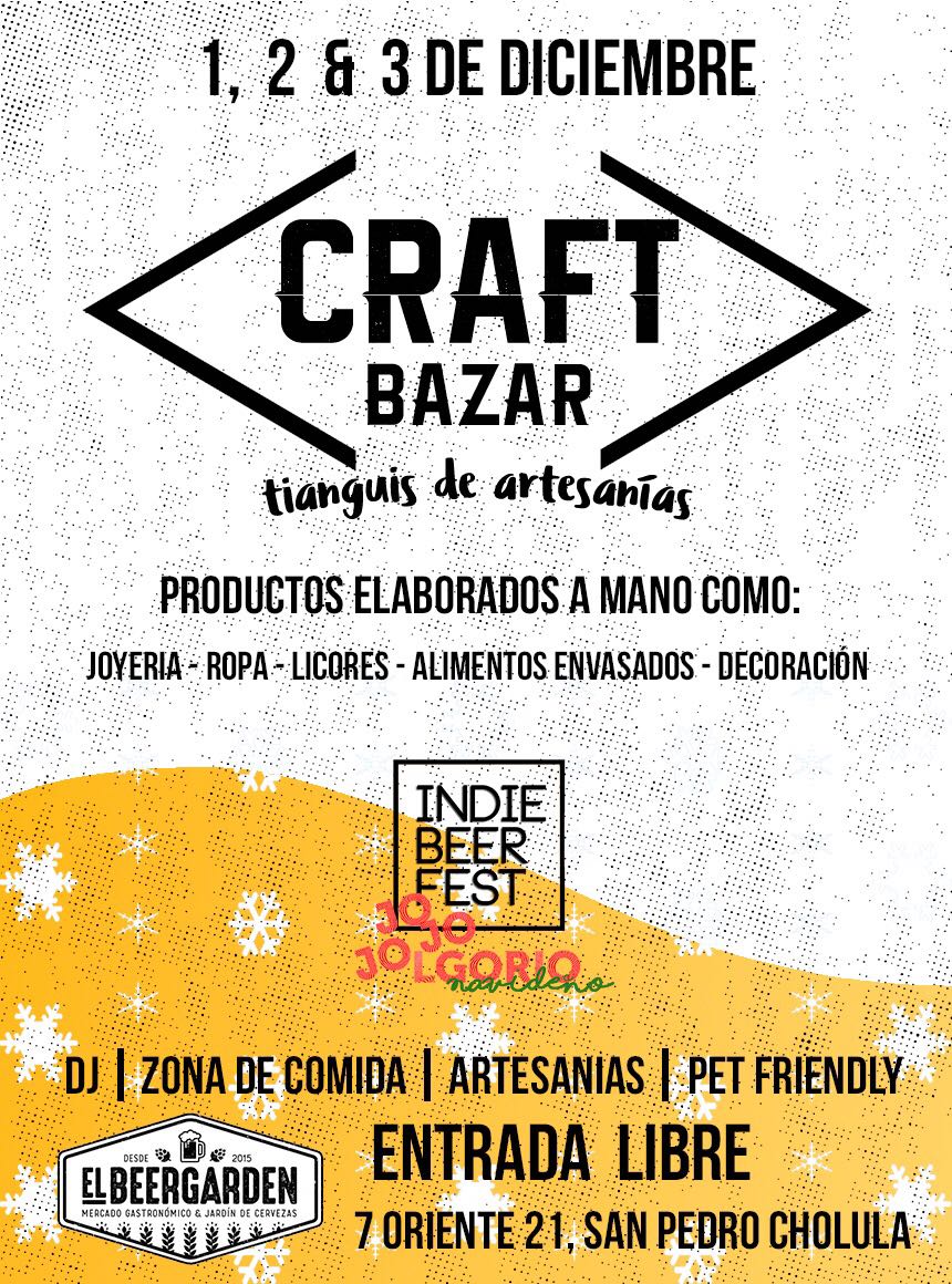 ElBeerGarden's tweet photo. Aun tenemos lugares para nuestro #craftbazar manden DM https://t.co/vgIGNRw29D
