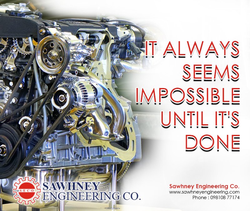 sawhneyengineer's tweet image. It always seems impossible until it's done. The big truth. Impossible made reality with #sawhneyprecision #precisioncomponent.