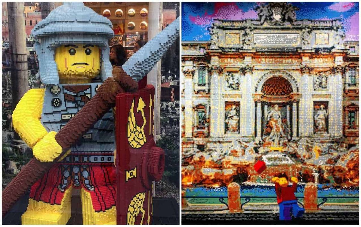 Roma_Events's tweet photo. ROMA: un'enorme fontana di Trevi nel nuovo negozio LEGO - https://t.co/e0GPqbmRyU https://t.co/lpfgERn12E