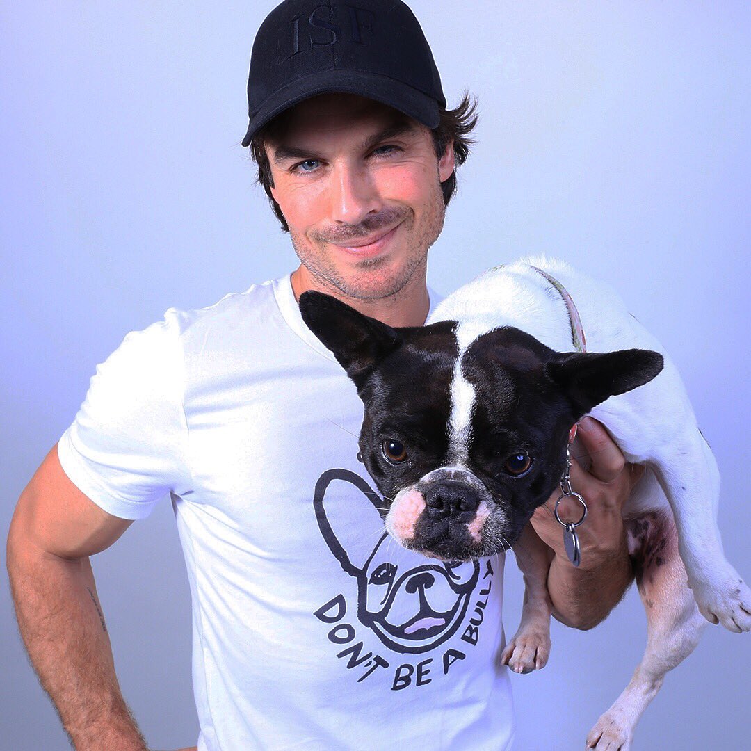 iansomerhalder's tweet photo. Join me this Giving Tuesday (and everyday) &amp; stick with love. Support ISF when you get this new exclusive shirt here: https://t.co/H94LtUOBKT https://t.co/Fy1ciY8r7Z