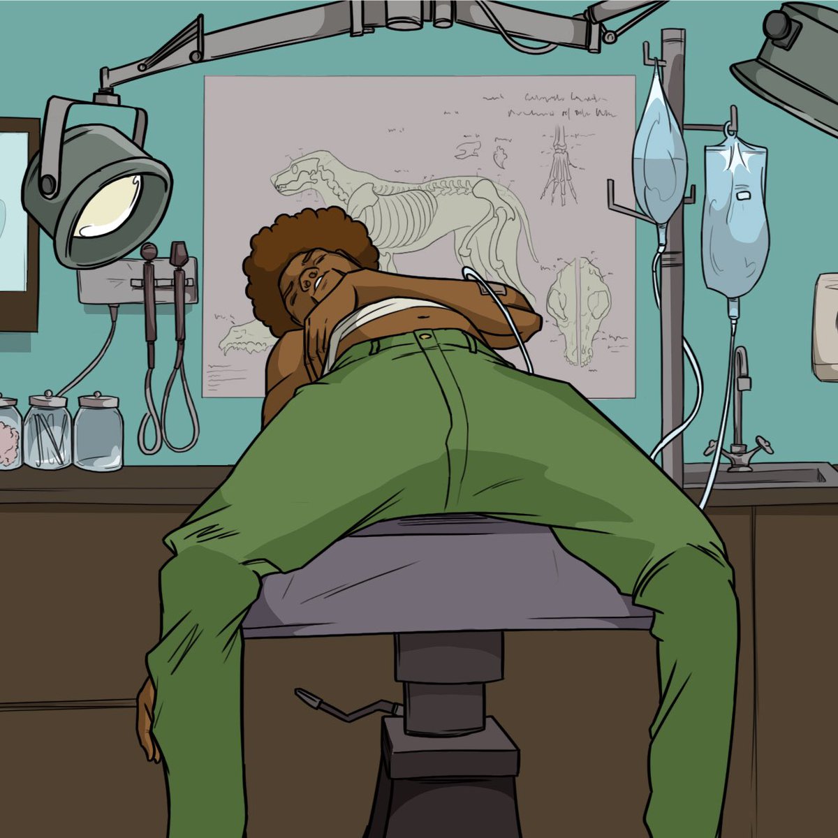 ProviderComic's tweet photo. New page is up! ⚡️ Check it out at https://t.co/e32WwhWzJT #JambalayaMixtape #ProviderComic https://t.co/uJ9ReY8LZt