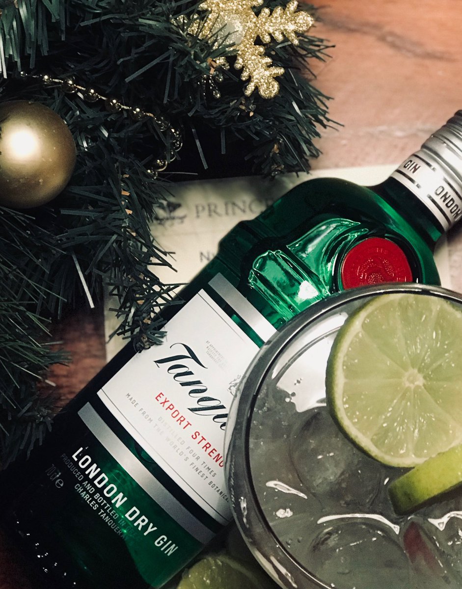 Christmas isn’t Christmas without @Tanquerayusa! Tuesday 7-10pm it’s gin party time! #ginparty #tanqueray