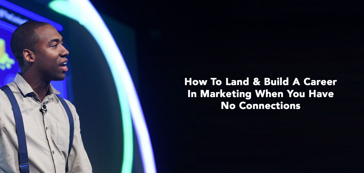 mnrebs's tweet photo. Fantastic advice! How To Build A Great Career In Marketing When You Have No Connections: https://t.co/i2updDYZSS https://t.co/Tg9TasXB09