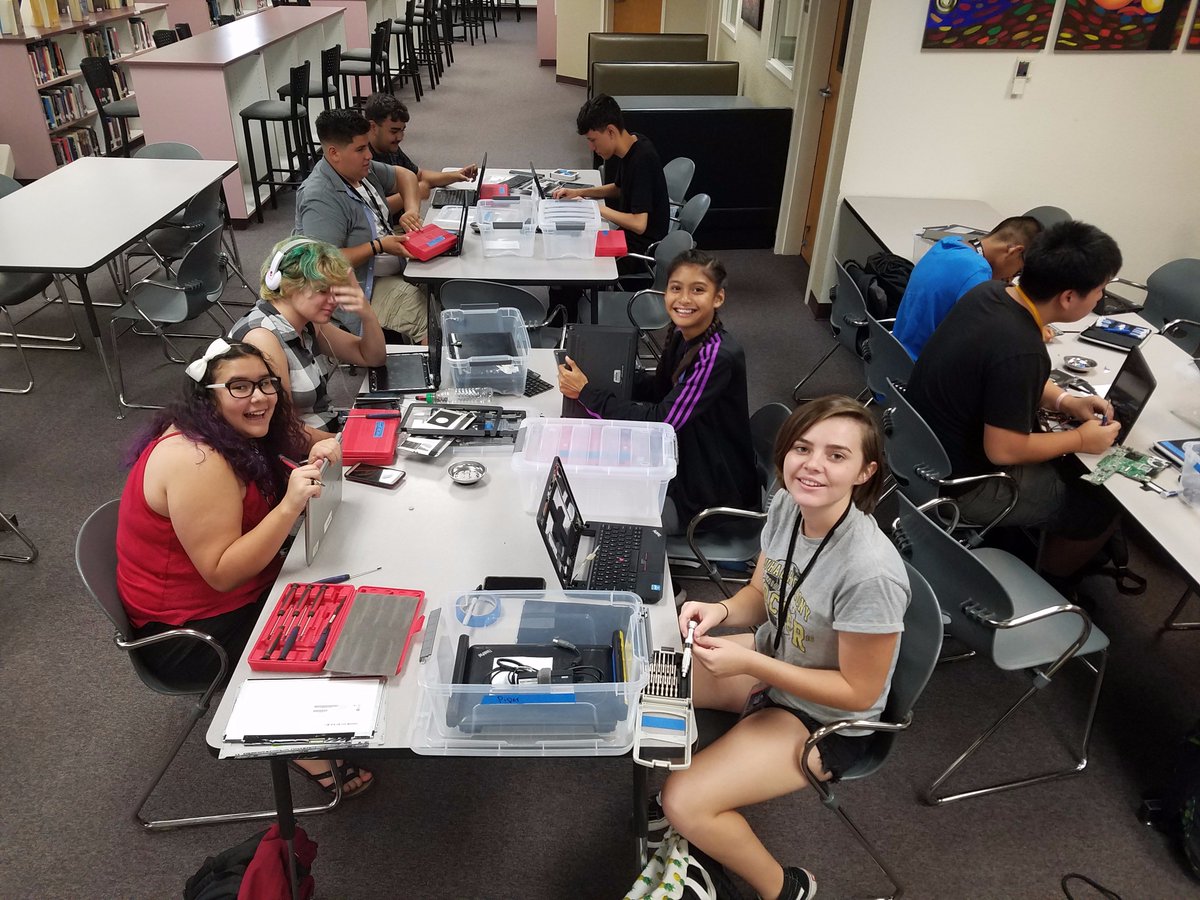 Next week is Hour of Code week.  We need volunteers to help in the library on Wednesday.