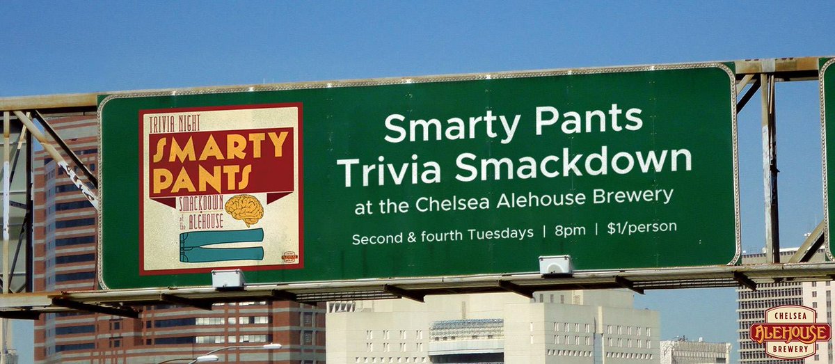 ChelseaAlehouse's tweet photo. Happy Smarty Pants day! Join us for trivia tonight at 8pm. https://t.co/EZOEmrP92V