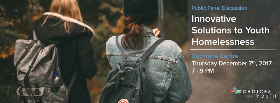 Join CFY staff &amp; youth in a conversation to explore innovative approaches &amp; solutions to prevent and end youth homelessness in NL. Bonus: it's a FREE event! Get more information and register here> choicesforyouth.ca/panel  #YouthMatterNL #Youth #Homelessness #Innovation