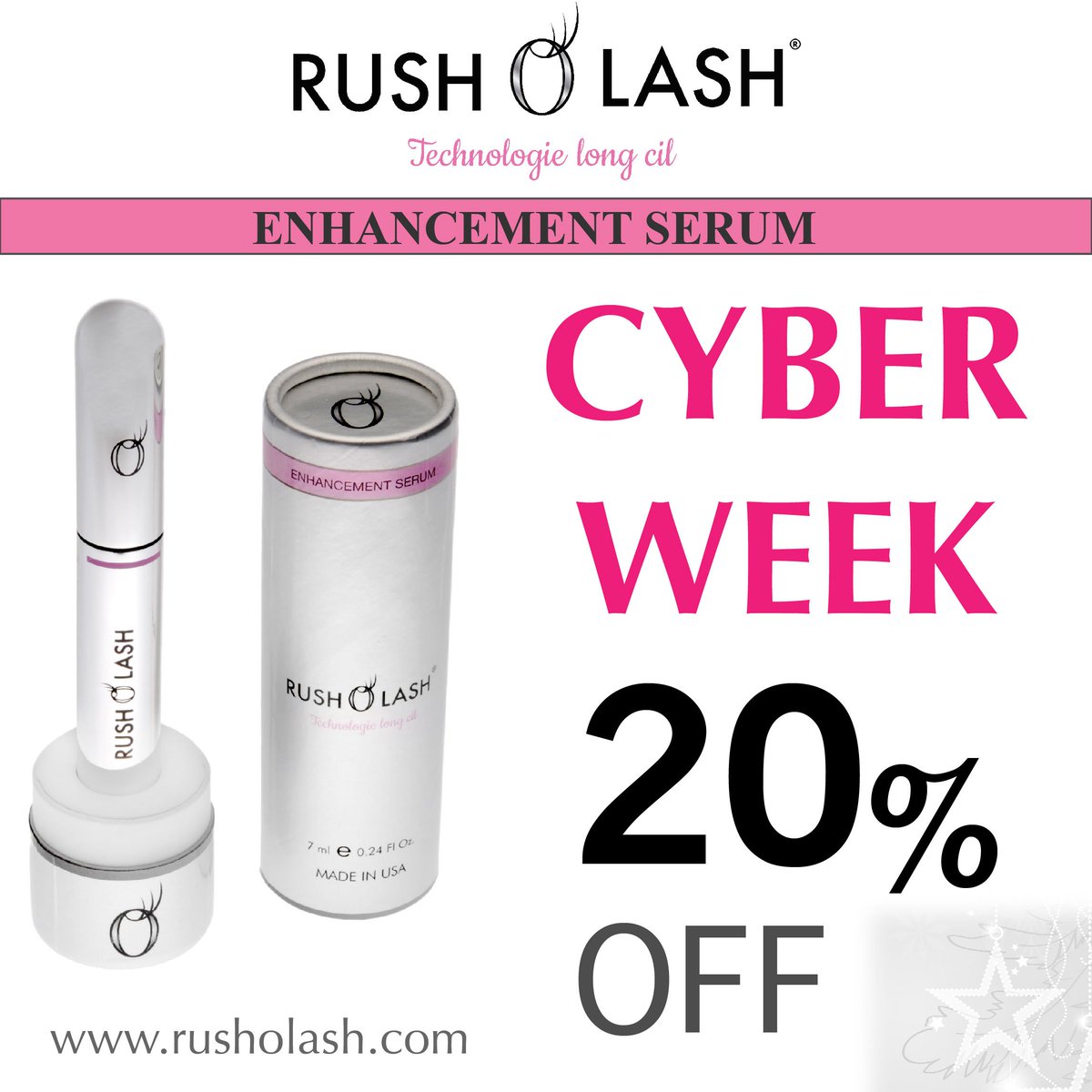 NovaCutis's tweet photo. #CyberMonday continues all Week. Get #RushOLash this #CyberWeek 20% OFF online -> https://t.co/b4Ne78SQeg with #couponcode: THANKS17 #eyelashserum #rusholashfans #eyelashgrower #eyelashgrowth #longlashes #onlinestore #onlineshopping #makeuplover #cosmetics #eyelashes #pestañas https://t.co/VR8ZLKif0E