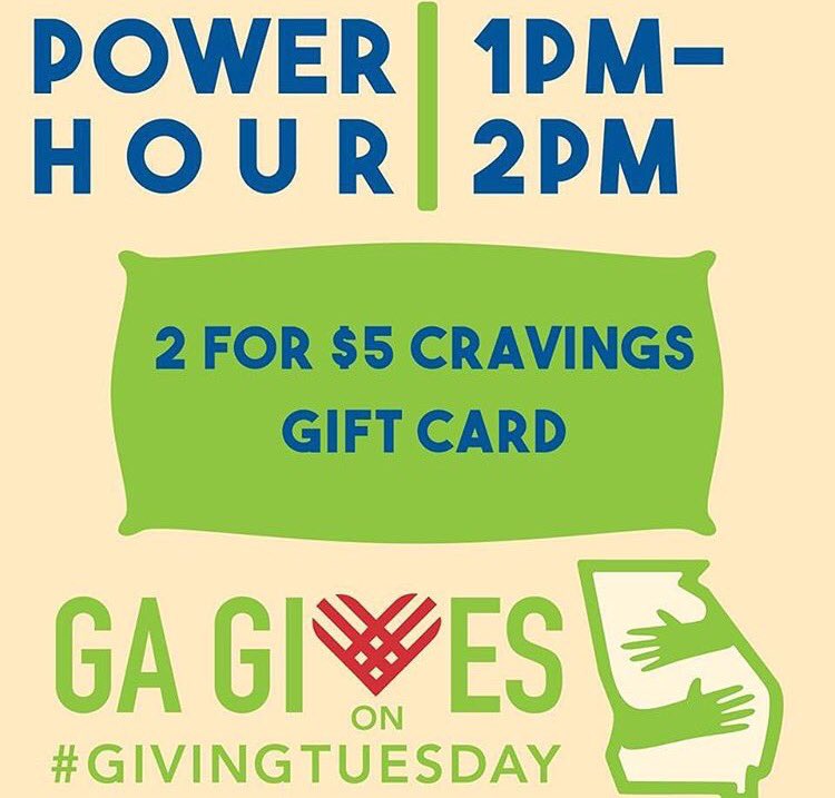 b__milly's tweet photo. Donate to @HabitatMBC now and you could win lunch on us! #HumansForHabitat #GivingTuesday #GAGivesDay https://t.co/jWyXXxQ3iW https://t.co/SCYCu0uKE2