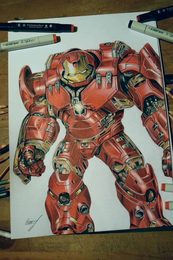 WenDysign  Iron Man Armor Mark XLIV aka HULKBUSTER This