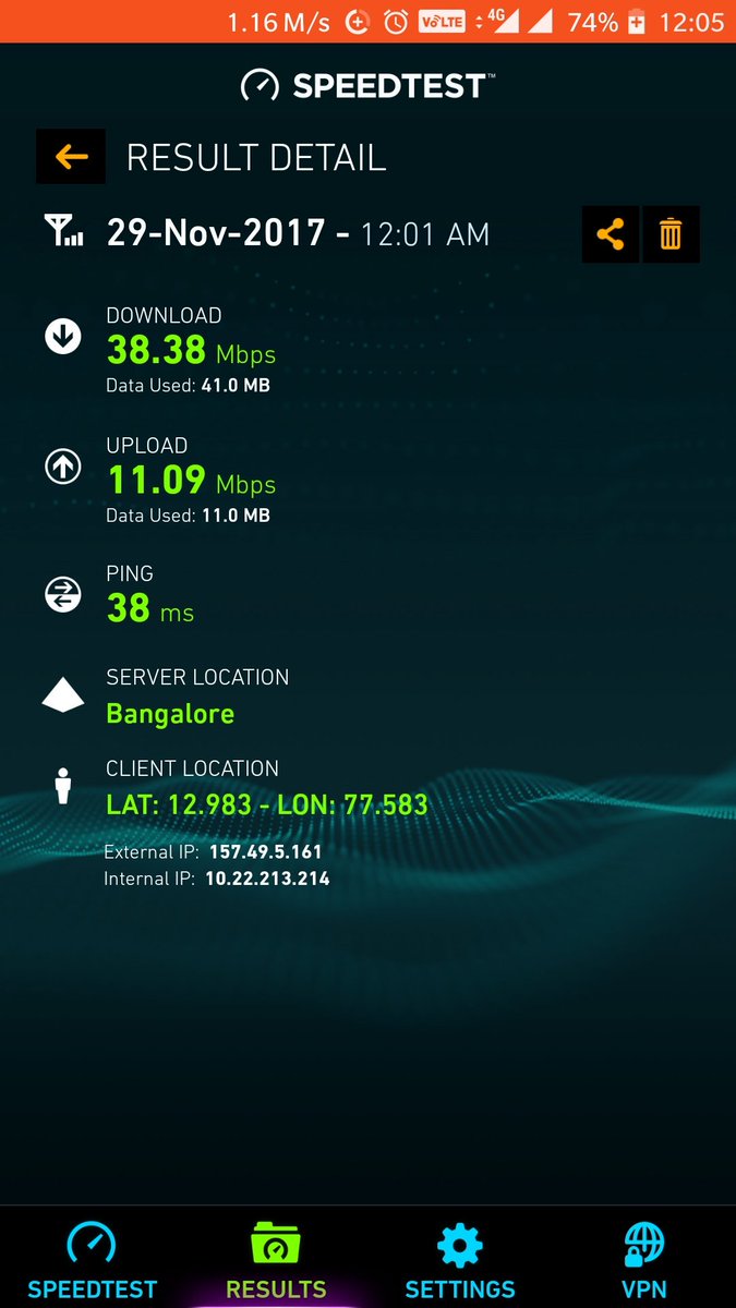 arunnechlani's tweet image. Good to see @JioCare speed is improving day by day #GoodGoing