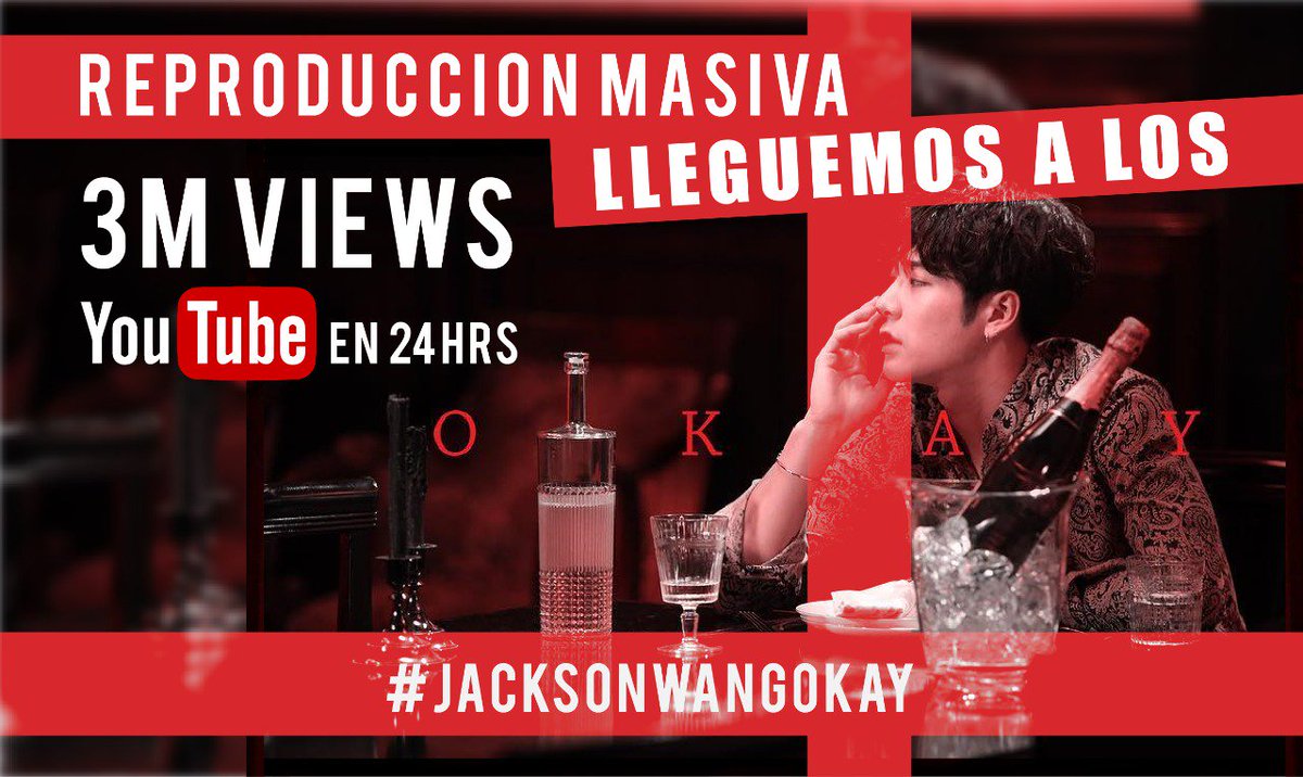 JackyChile28's tweet photo. Jackys, Igot7 ayúdanos a alcanzar la Meta 🙏 pasa la voz...
Lo podemos lograr 👊

En las respuestas Tutoriales de Stream 👌

Canal oficial de #JacksonWang YouTube 👉 https://t.co/14K4SLaWIs

#JacksonWangOKAY #王嘉尔 #TeamWang https://t.co/UJLFC5nvmm
