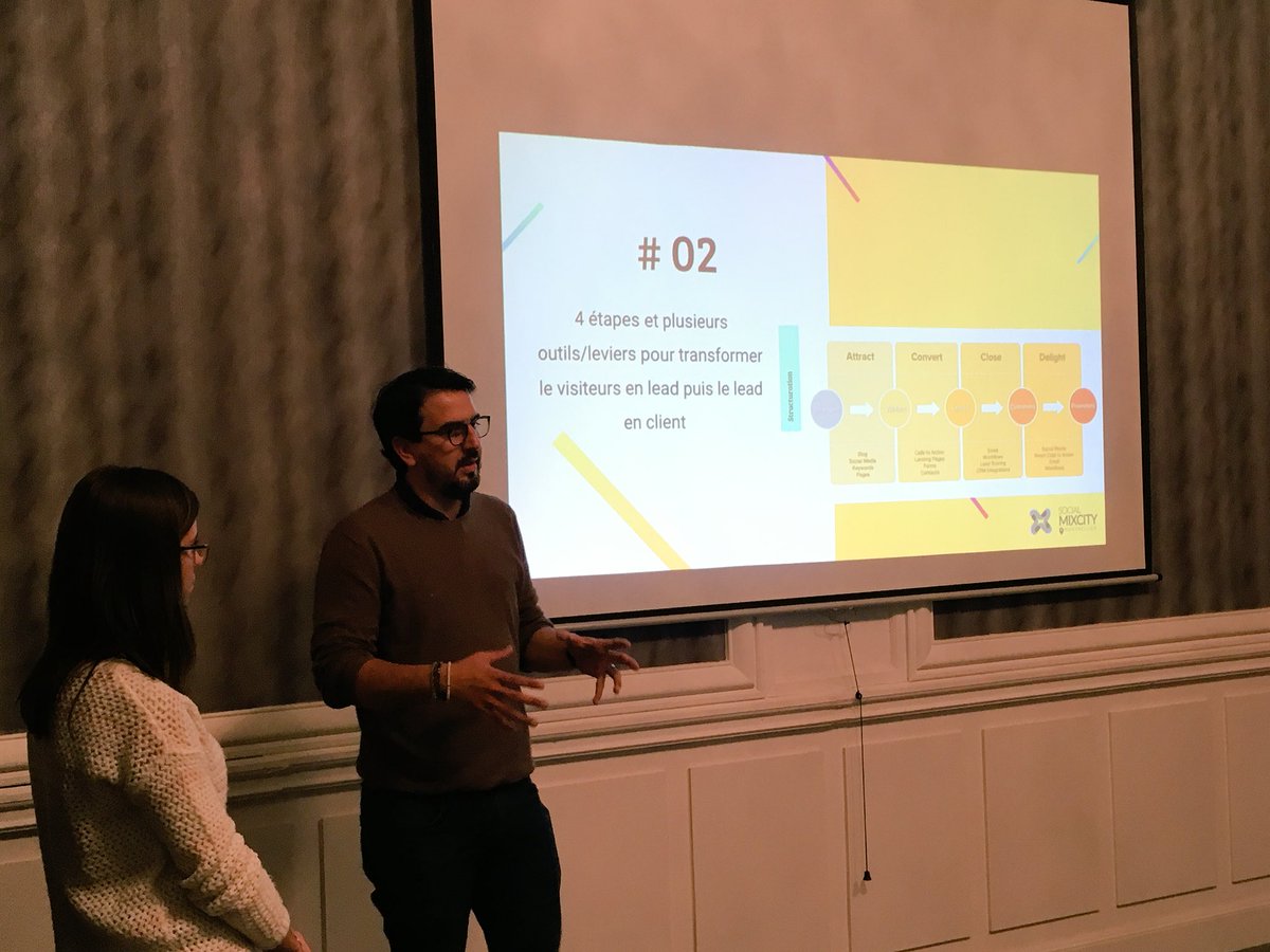 MyAperoMTP's tweet photo. Apporter un contenu à valeur ajoutée pour transformer le visiteur en lead puis en client @v_vandevelde #leadnurtering #inboundmarketing #MyAperoMTP https://t.co/j2Q1NUCN0Y
