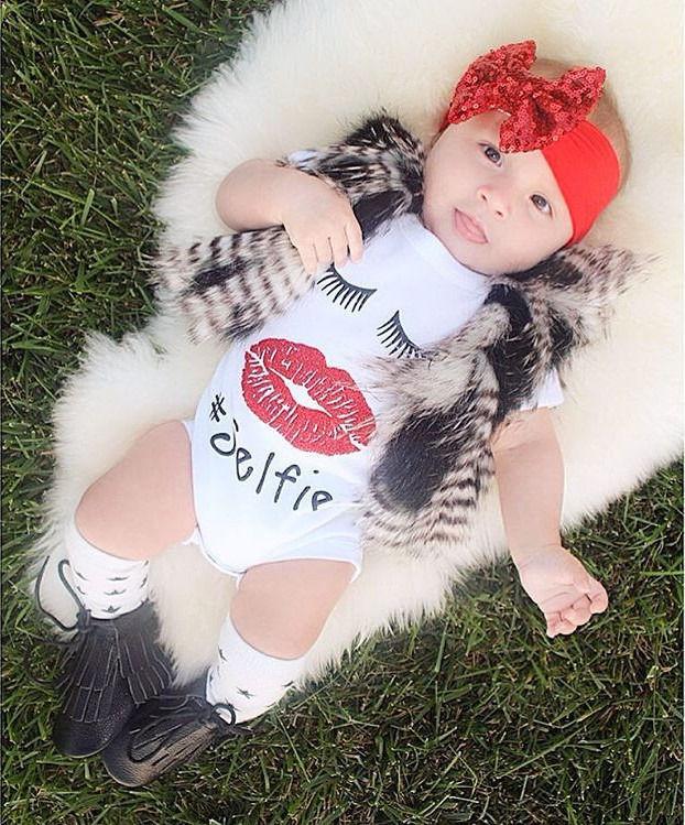 5storks1's tweet photo. The Only $5 Baby👶 Boutique!
"#Selfie"Red Lips Onesie
$5.00
------->https://t.co/N3NB8u4M41 
#babyclothes #Babyboy #babygirl #BABYBUMP https://t.co/5gDZ6KCMmg