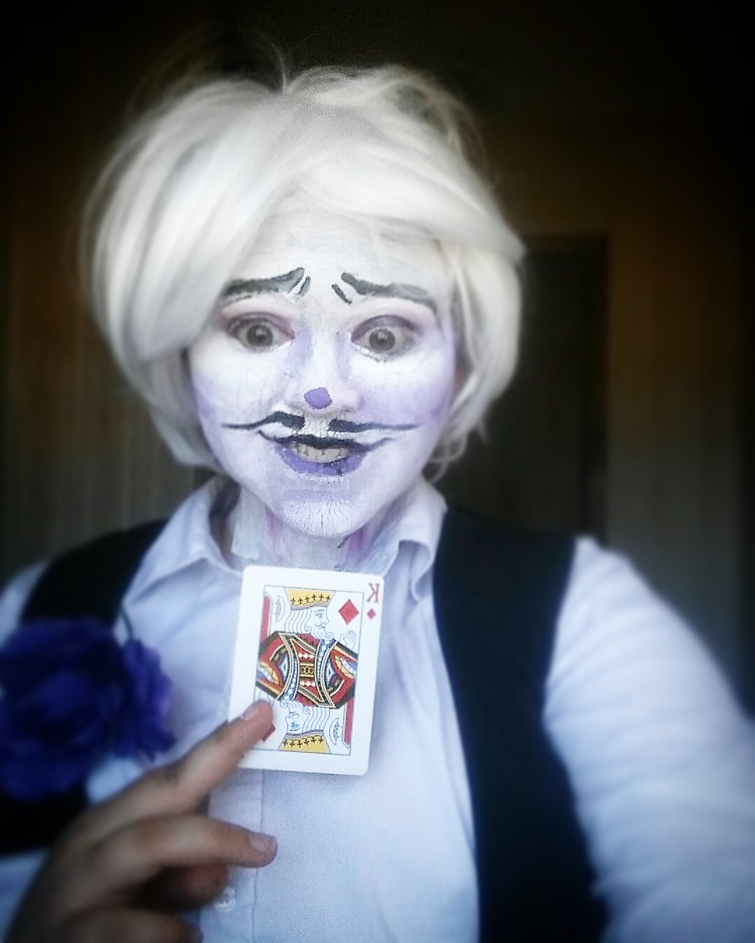 Me with King Dice :D #cosplay #cuphead #kingdice #videogame