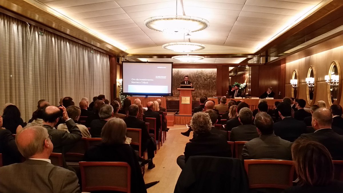 AIFOfficer's tweet photo. AIFO Financial Aperitif | il presidente della Fondazione Aurum et lex presenta la fiscalità dell'oro da investimento #finap #gold https://t.co/WCBXiUzVVk