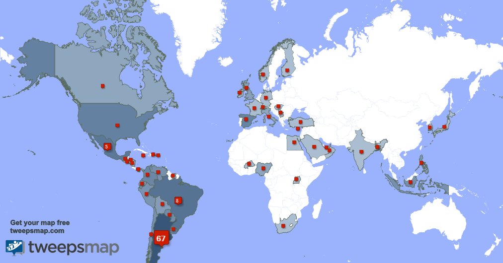 I have 1 new followers from Colombia, and more last week. See tweepsmap.com/!RubiusMRK