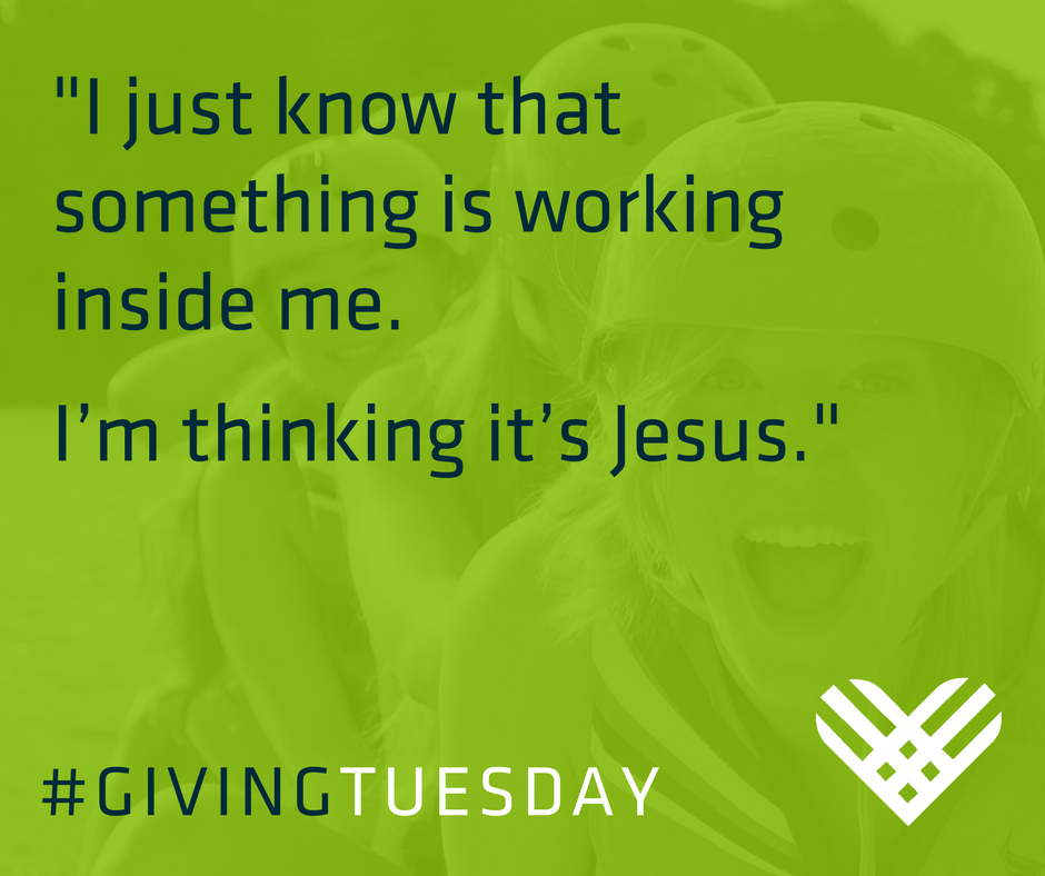 GTYoungLife's tweet photo. "I started to notice a change. A change in my values + my friendships. It is still a working process but I just know that something is working inside me. I’m thinking it’s Jesus." - #GrandTraverse #YoungLife Student

Show up for kids on #GivingTuesday! https://t.co/4xJb9tGj2f https://t.co/ZoL90XsYKd