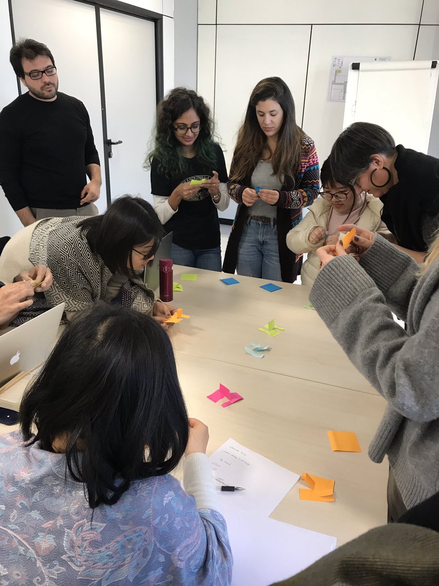 JennSk8s's tweet photo. How might we 'twist' to shift from #ideas to #innovation? #ServiceDesign #ServiceInnovation #ConceptGeneration w/ @vdmdesign @MSDPolimi https://t.co/4uUQ9C5jph