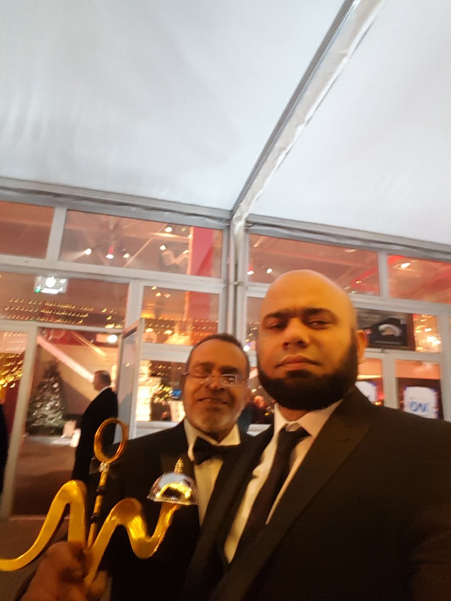 #Koloshi #Restaurant awarded best in the #South West of England by The #British curry award last night #Southwell