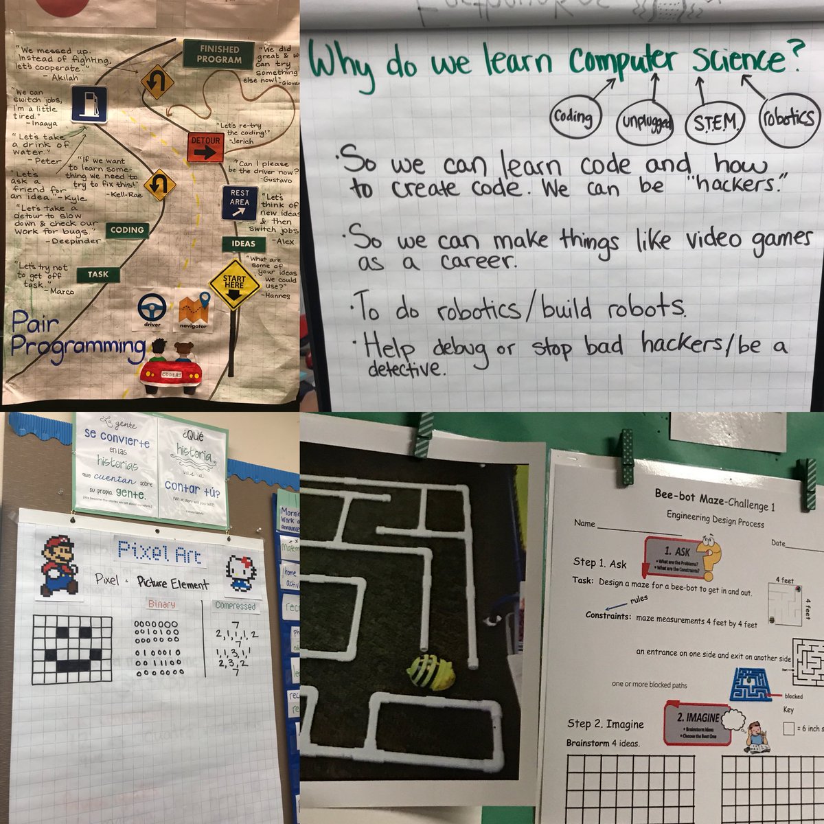 MrsBucksClass's tweet photo. Field trip with @LizaRickey #WaSTEM summit #CSforAll 
Learning about K5 CS integration to bring back to @IssaquahSchools https://t.co/jGSxgUbVSB