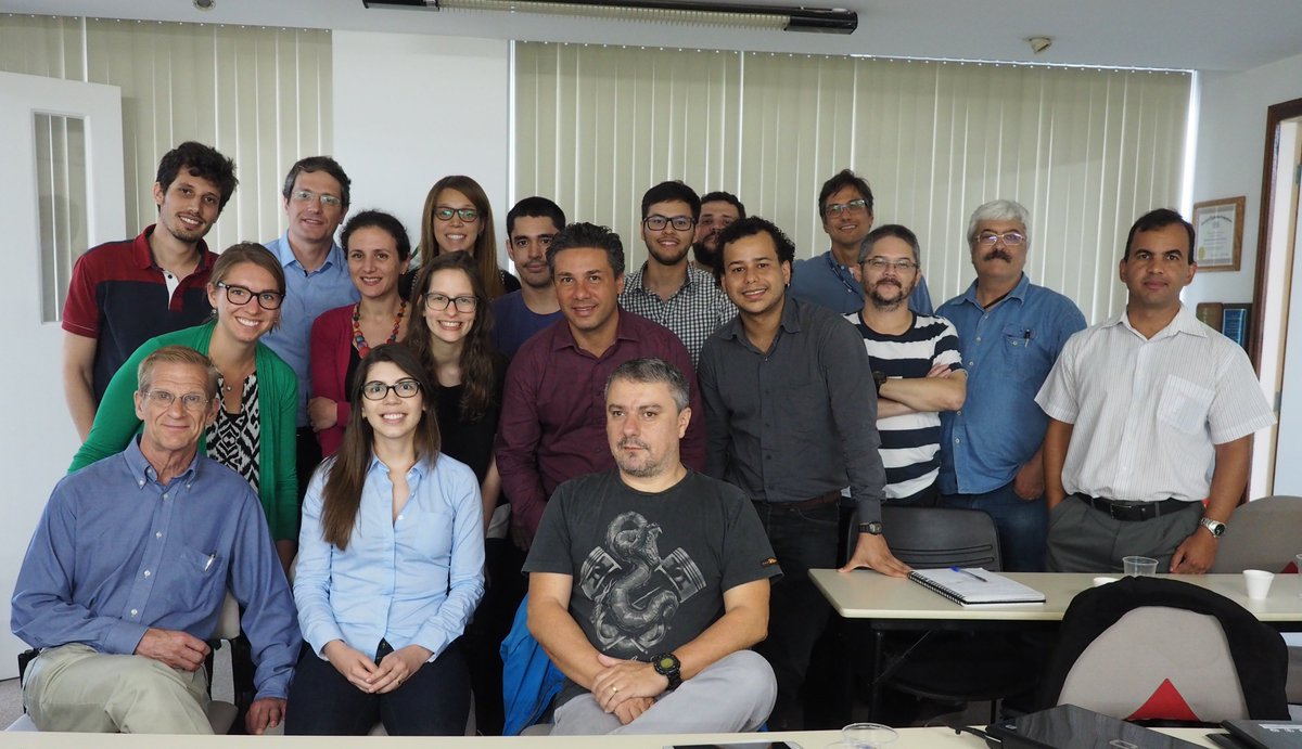 GeoScixyz's tweet photo. Thanks to everyone who joined us in Rio de Janeiro for #DISC2017 Geophysical Electromagnetics: Fundamentals and Applications! More photos at: https://t.co/OZ23rkMakZ. cc @SEG_org, @SEGWiki https://t.co/hI5sggNb9B