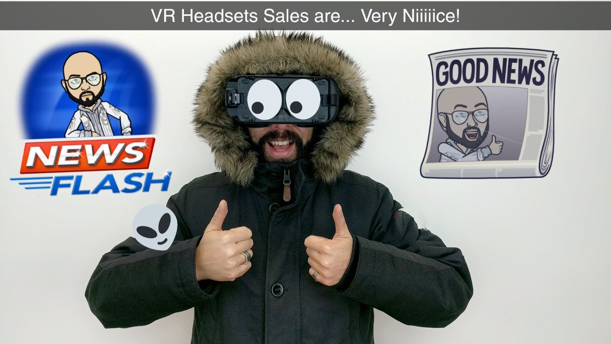 iAmGeniusVR's tweet photo. VR Headset Sales Numbers are IN for Q3 of 2017 and they are VERY GOOD!
Who said VR is Dead, again? π #ReadAboutIt π https://t.co/e6KQG2gwM4 π
PS: There is a great Chart for you to use in your #Pitchdeck included π
#VR #VirtualReality #VRARA #360VR #360VRcommunity https://t.co/yQEigVaLO8