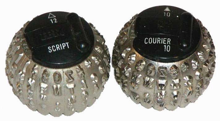 BeezerCards's tweet photo. @mattwhitlockPM IBM Golfball typewriters: the earliest form of type cheap setting after 'hot metal'! https://t.co/hxknlnkDLf