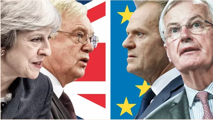 FT's tweet photo. Breaking News: Britain has bowed to EU demands on its Brexit bill, removing a key obstacle to a divorce deal. https://t.co/dRARoTeqqx https://t.co/xesTV4T1Mg