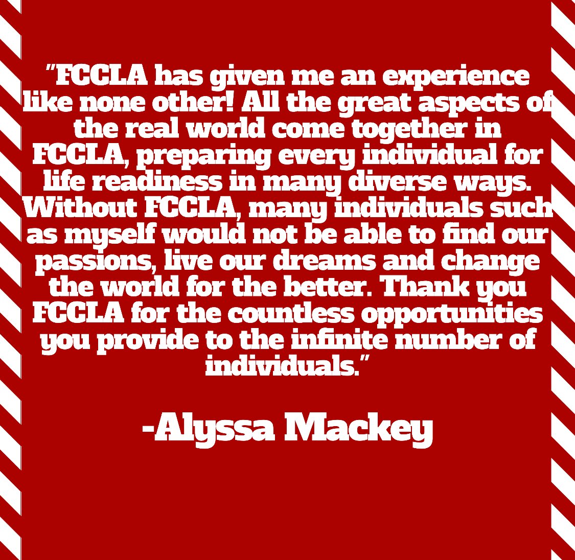 ColoradoFCCLA's tweet photo. Meet your State Vice President of Membership, Alyssa Mackey, from Cheraw High School. #CoFCCLA #EverlastingTale https://t.co/PyCzsA8h98