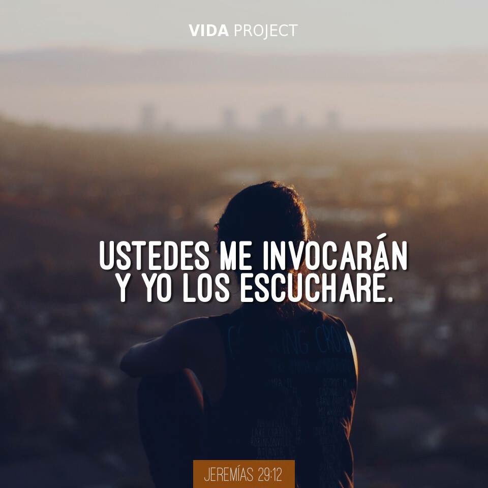 vidaprojectsv's tweet photo. #VIDAProject | Ustedes me invocarán y yo los escucharé. https://t.co/fm0gkT6Zfu