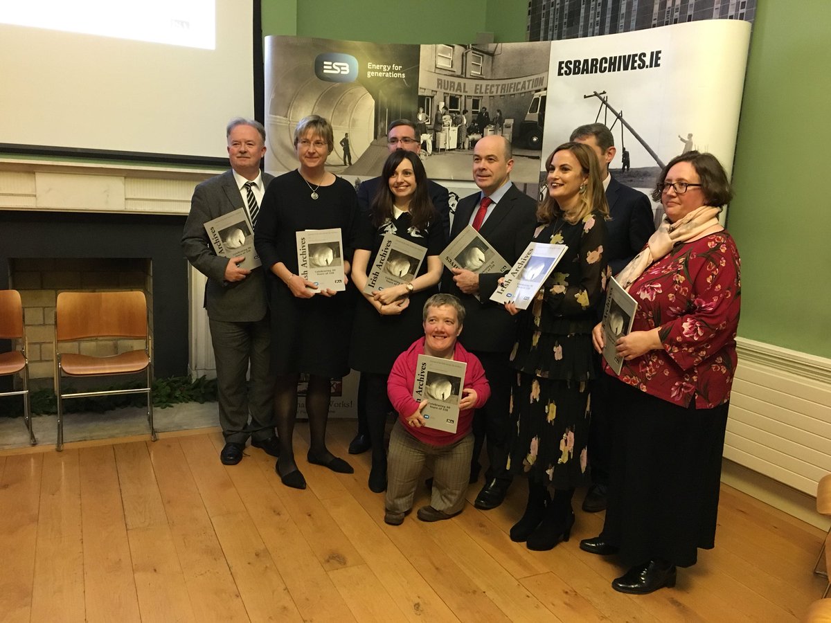 ESBArchives's tweet photo. A big thank you to @Irish_Archives, @Arch_Archive, @DenisNaughten, all the contributors and editors of the 2017 journal for a fantastic evening! https://t.co/QWuNi9gYV8