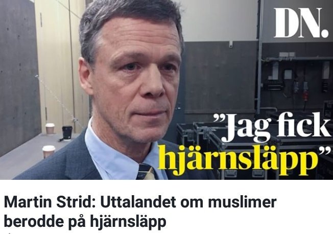 i don't buy this excuse! svårt att få hjärnsläpp om man saknar hjärna